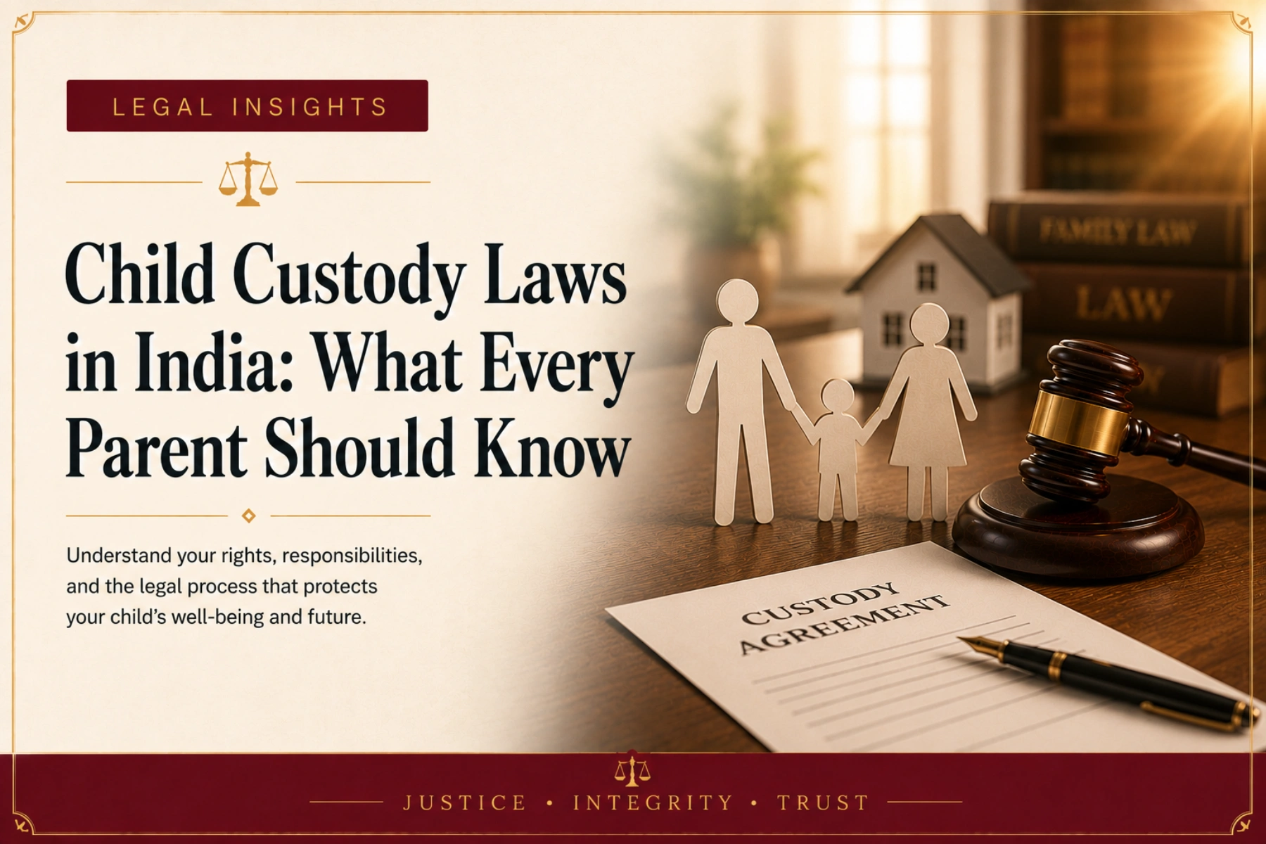 Child Custody Laws in India: What Every Parent Should Know